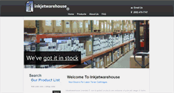 Desktop Screenshot of inkjetwarehouse.com